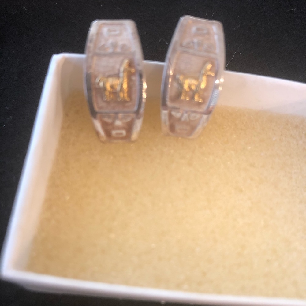 Sterling Silver Llama earrings from Peru